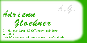 adrienn glockner business card